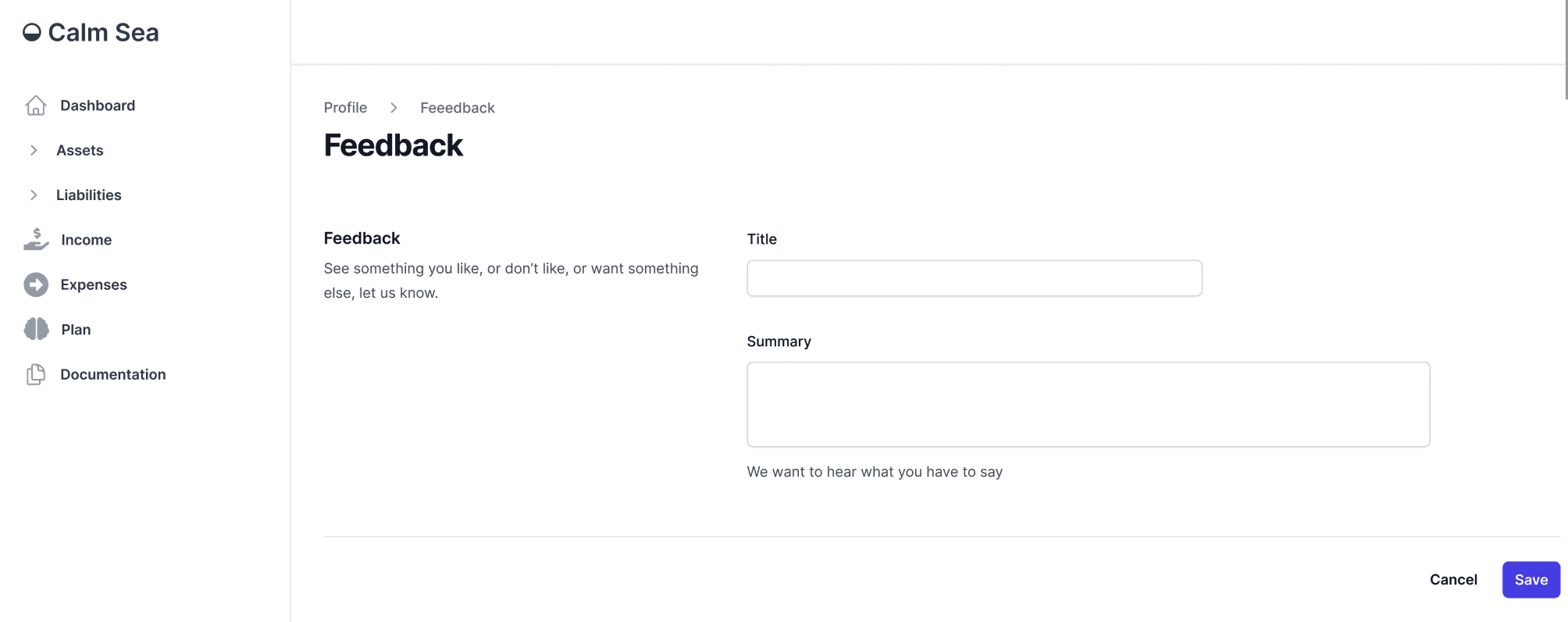 Assets Overview